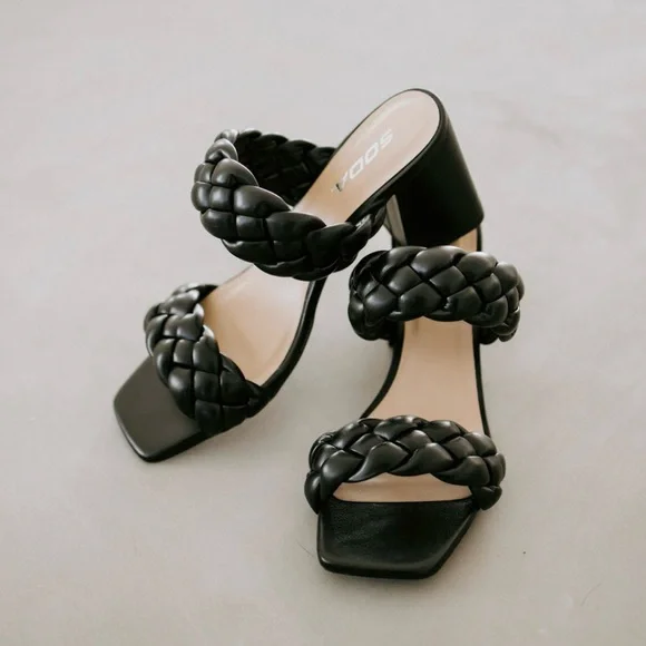 Aluna Braided Slide Sandal - Picture 1 of 8